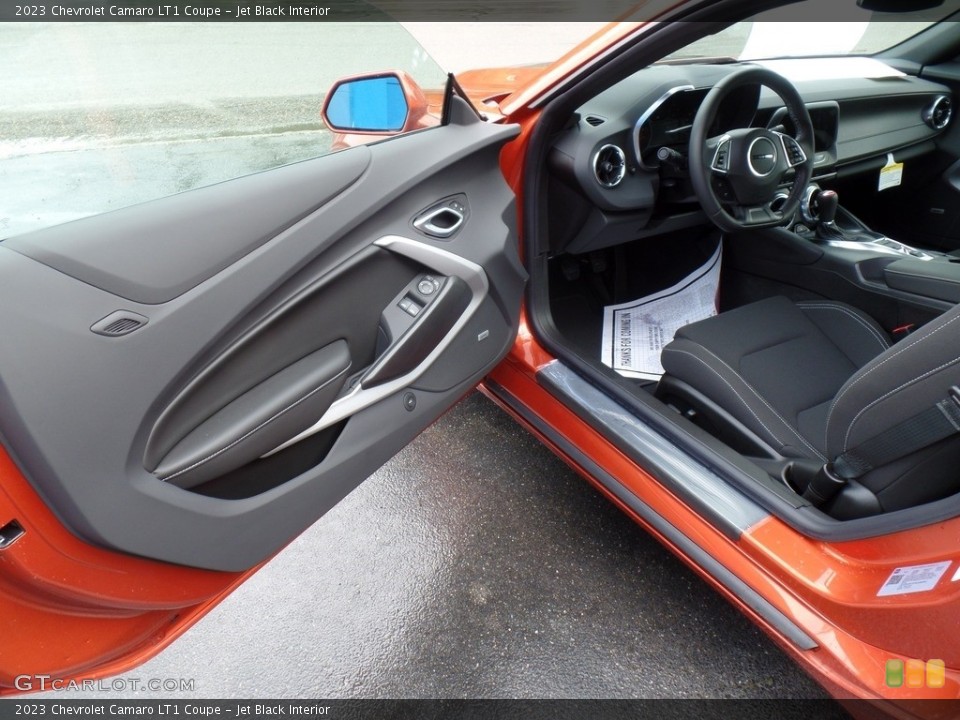 Jet Black Interior Photo for the 2023 Chevrolet Camaro LT1 Coupe #144948619