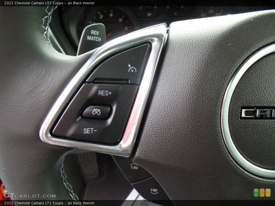 Jet Black Interior Steering Wheel for the 2023 Chevrolet Camaro LT1 Coupe #144948769