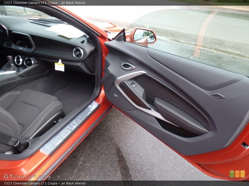 Jet Black Interior Door Panel for the 2023 Chevrolet Camaro LT1 Coupe #144948928