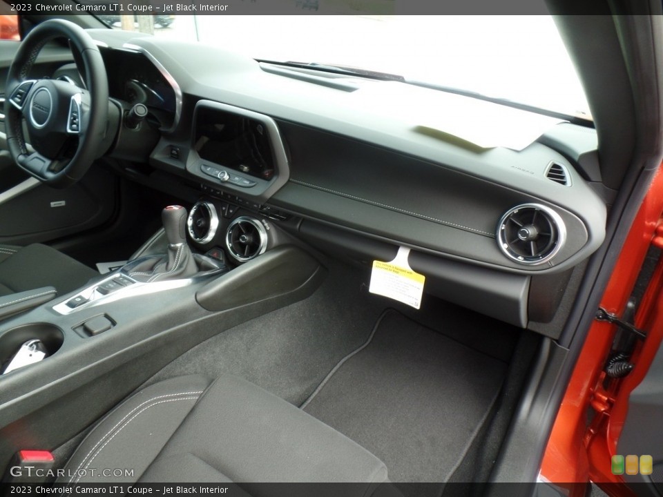 Jet Black Interior Dashboard for the 2023 Chevrolet Camaro LT1 Coupe #144948967