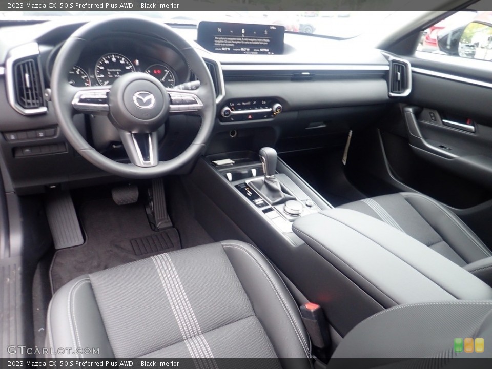 Black Interior Photo for the 2023 Mazda CX-50 S Preferred Plus AWD #144952194