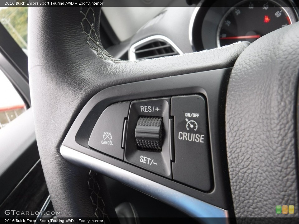 Ebony Interior Steering Wheel for the 2016 Buick Encore Sport Touring AWD #144954431