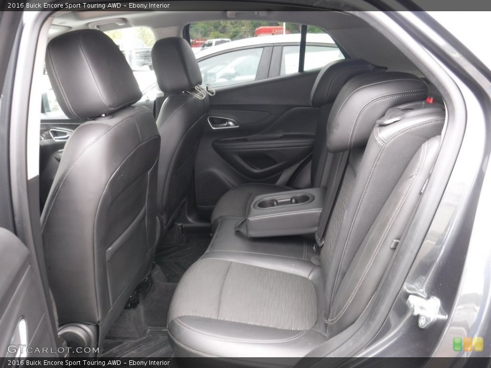 Ebony Interior Rear Seat for the 2016 Buick Encore Sport Touring AWD #144954794