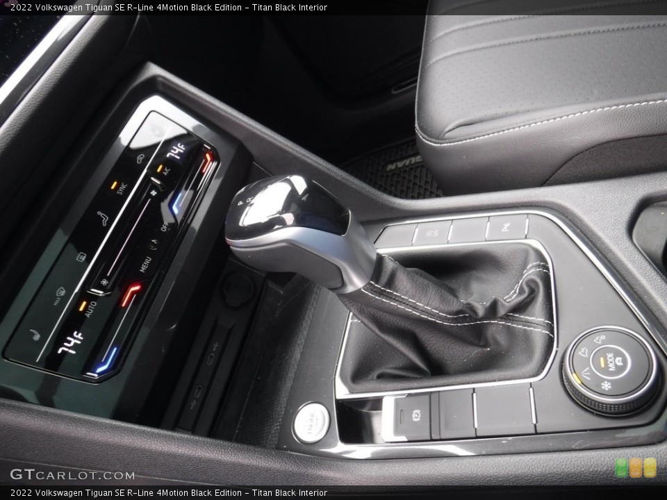 Titan Black Interior Transmission for the 2022 Volkswagen Tiguan SE R-Line 4Motion Black Edition #144955301