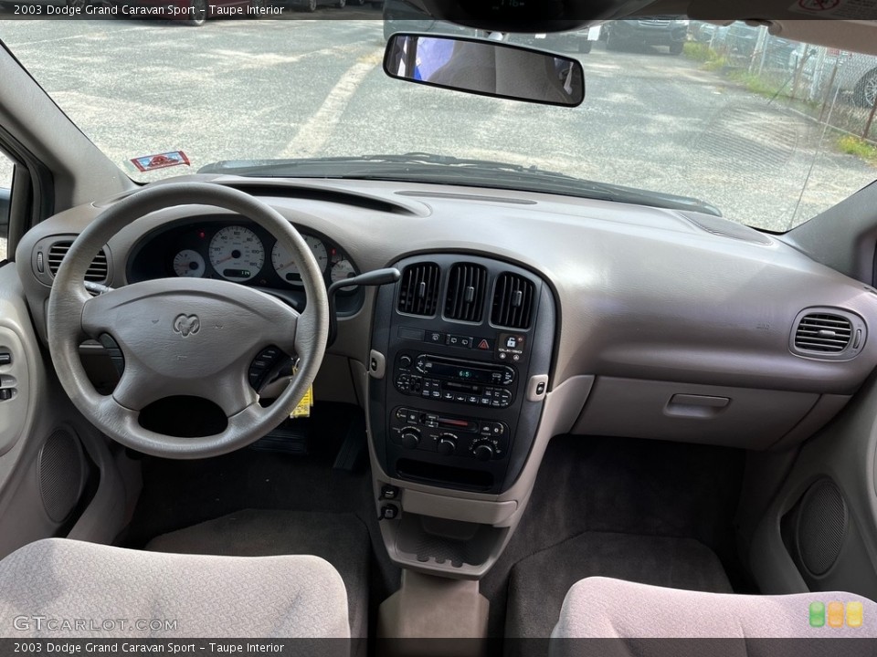 Taupe Interior Controls for the 2003 Dodge Grand Caravan Sport #144955346