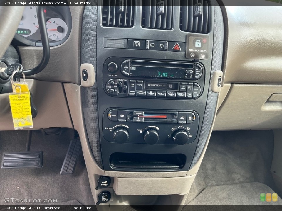 Taupe Interior Controls for the 2003 Dodge Grand Caravan Sport #144955385