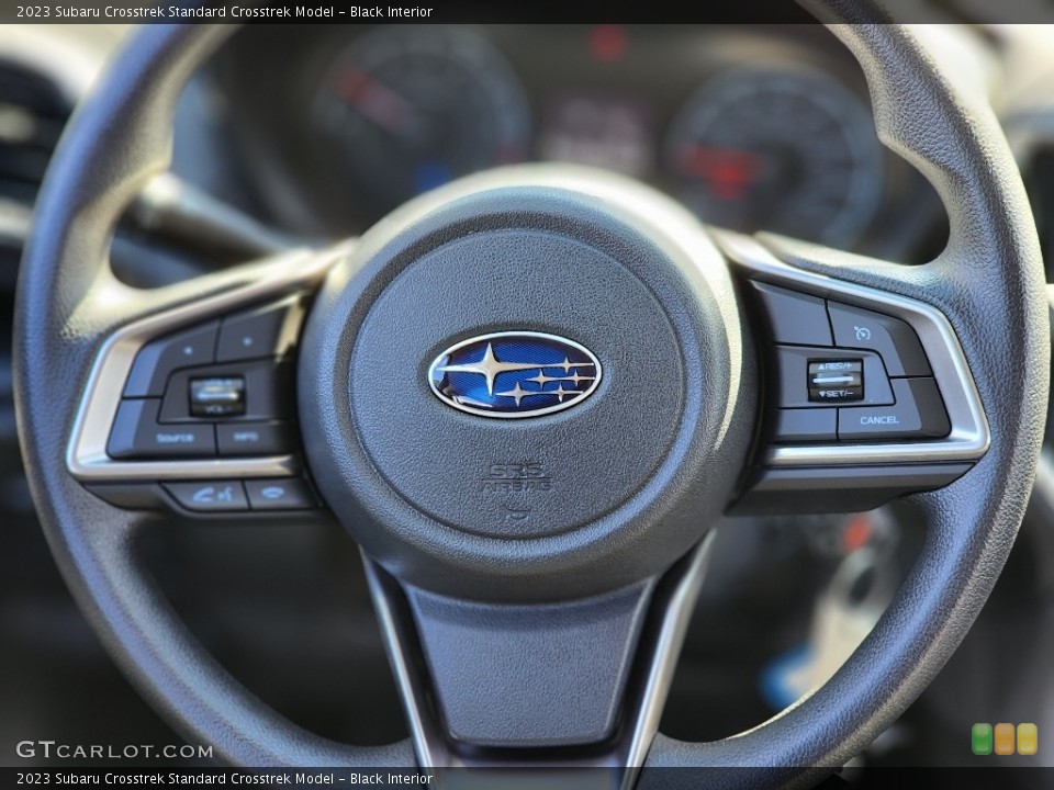 Black Interior Steering Wheel for the 2023 Subaru Crosstrek  #144955793