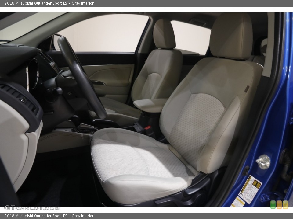 Gray Interior Front Seat for the 2018 Mitsubishi Outlander Sport ES #144957905