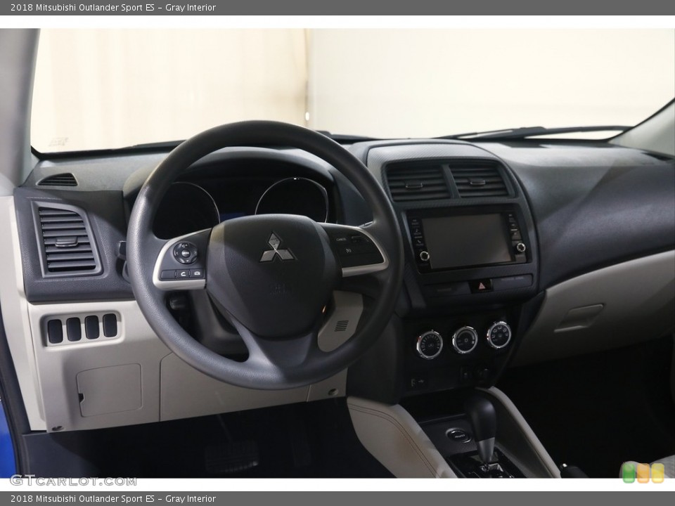 Gray Interior Dashboard for the 2018 Mitsubishi Outlander Sport ES #144957929