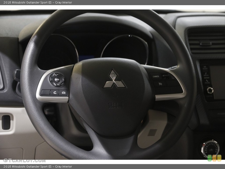 Gray Interior Steering Wheel for the 2018 Mitsubishi Outlander Sport ES #144957956