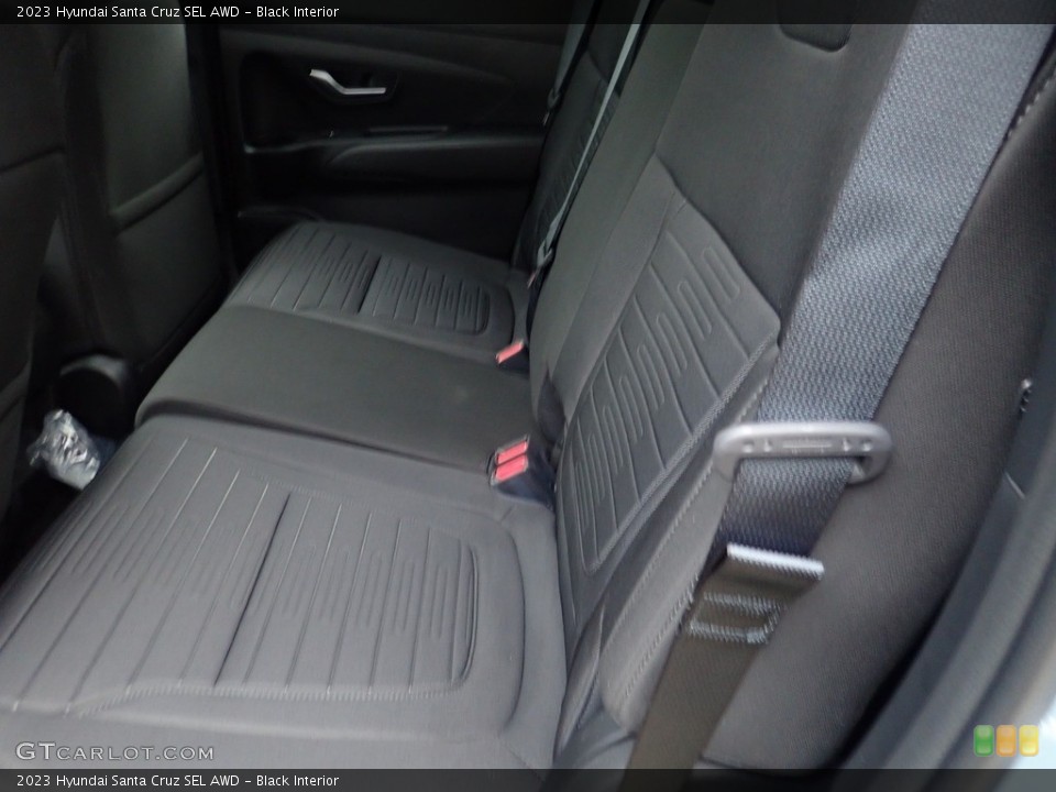 Black Interior Rear Seat for the 2023 Hyundai Santa Cruz SEL AWD #144958979