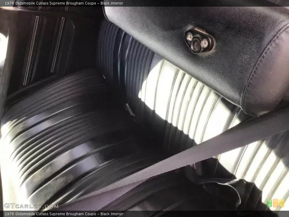 Black 1976 Oldsmobile Cutlass Interiors
