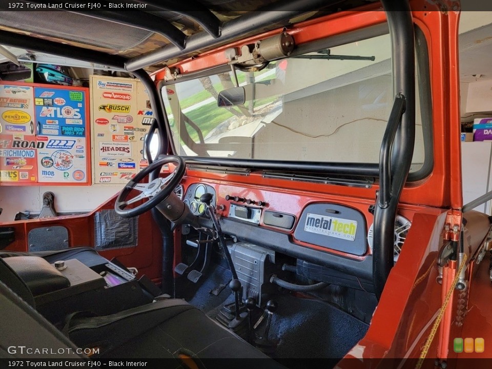 Black Interior Dashboard for the 1972 Toyota Land Cruiser FJ40 #144960716