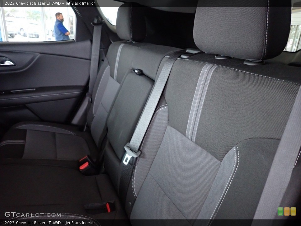 Jet Black Interior Rear Seat for the 2023 Chevrolet Blazer LT AWD #144961460
