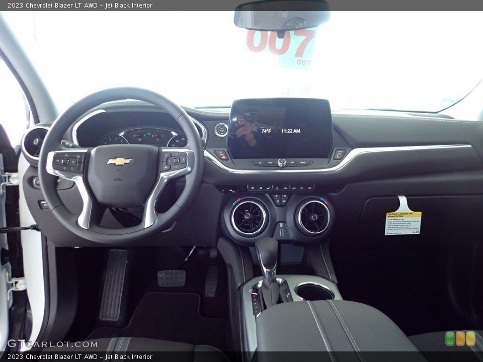 Jet Black Interior Photo for the 2023 Chevrolet Blazer LT AWD #144961484