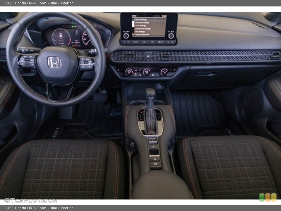Black Interior Photo for the 2023 Honda HR-V Sport #144964346