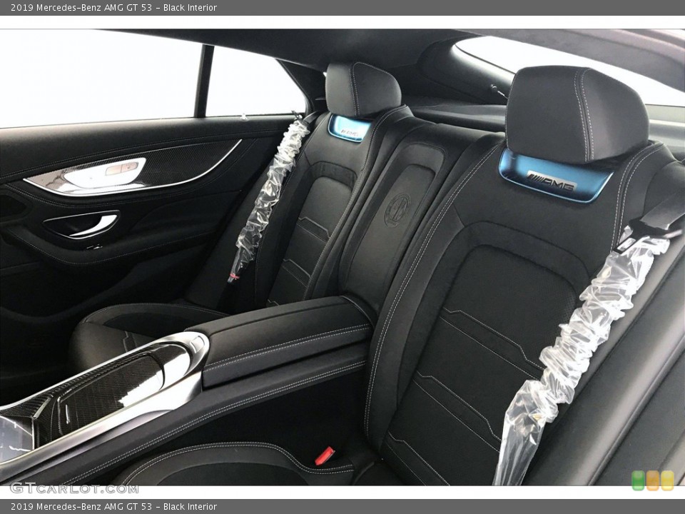 Black Interior Rear Seat for the 2019 Mercedes-Benz AMG GT 53 #144967085