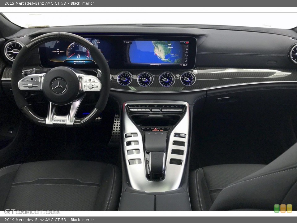 Black Interior Dashboard for the 2019 Mercedes-Benz AMG GT 53 #144967133