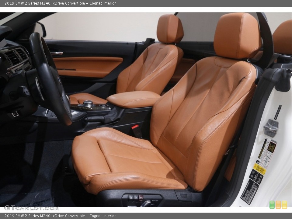 Cognac Interior Photo for the 2019 BMW 2 Series M240i xDrive Convertible #144968150
