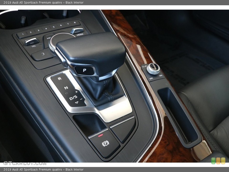 Black Interior Transmission for the 2019 Audi A5 Sportback Premium quattro #144968228