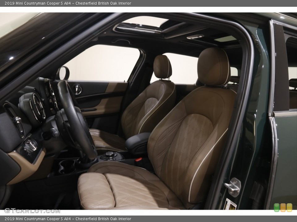 Chesterfield British Oak Interior Front Seat for the 2019 Mini Countryman Cooper S All4 #144971564