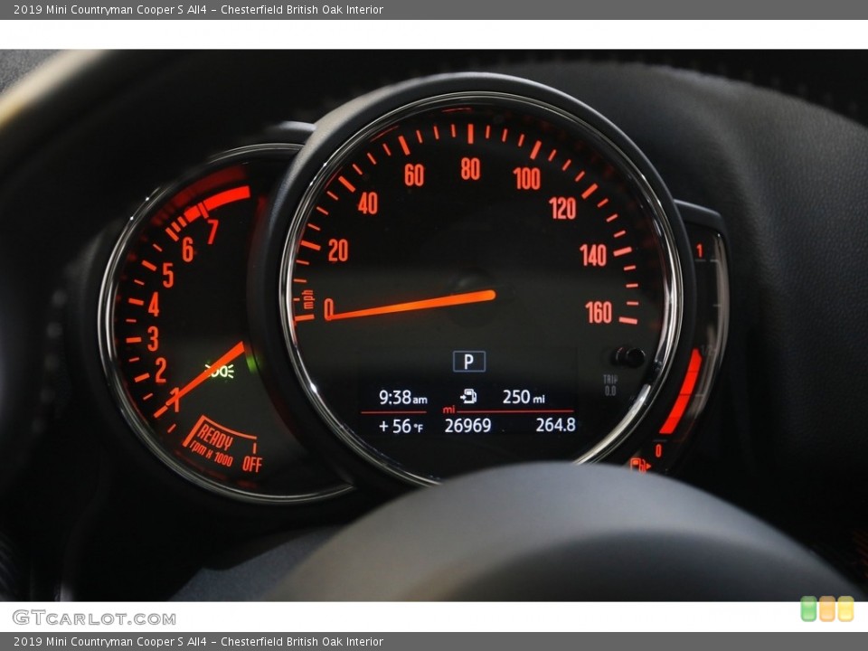 Chesterfield British Oak Interior Gauges for the 2019 Mini Countryman Cooper S All4 #144971615
