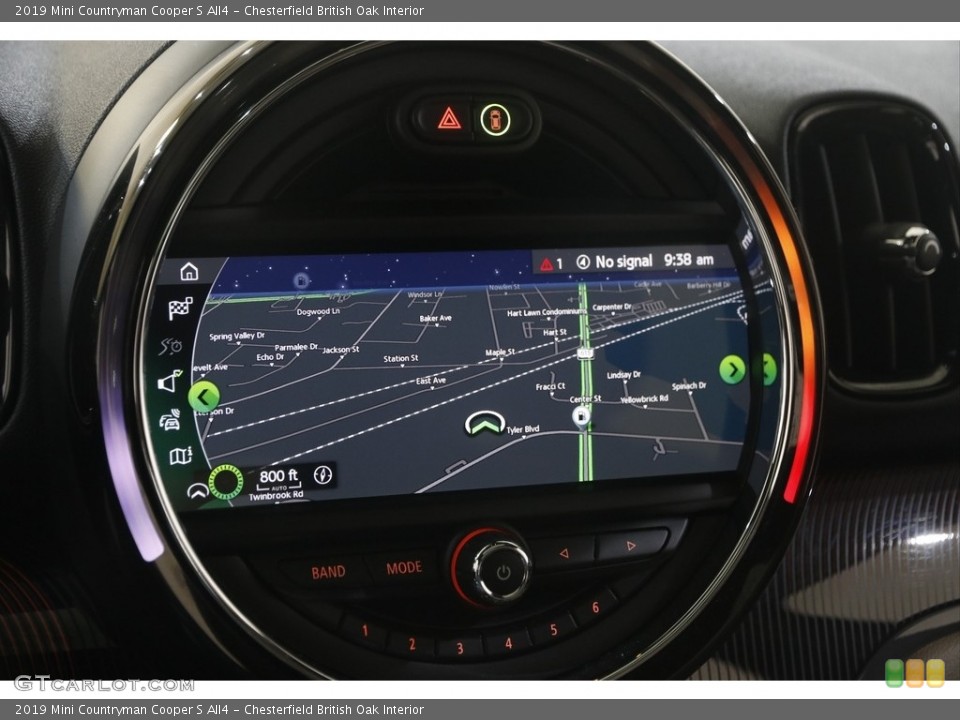 Chesterfield British Oak Interior Navigation for the 2019 Mini Countryman Cooper S All4 #144971642