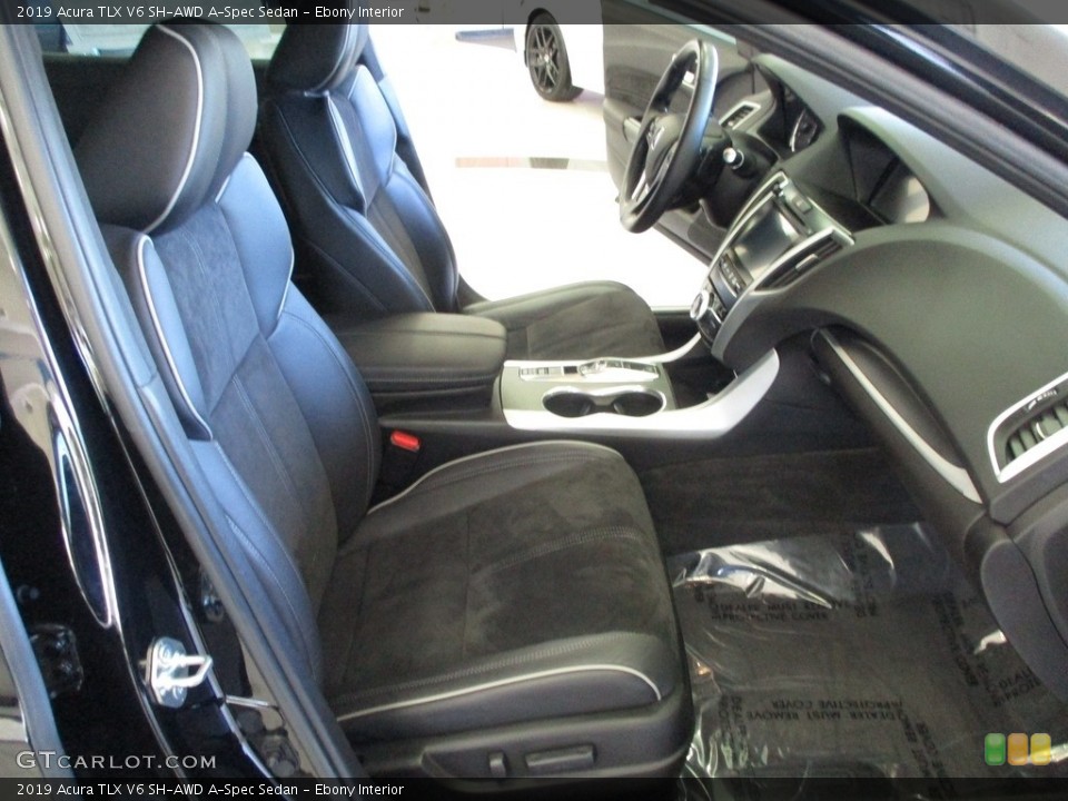 Ebony Interior Front Seat for the 2019 Acura TLX V6 SH-AWD A-Spec Sedan #144972722