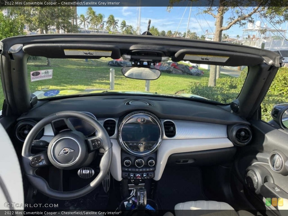 Chesterfield/Satellite Grey Interior Dashboard for the 2022 Mini Convertible Cooper #144974687