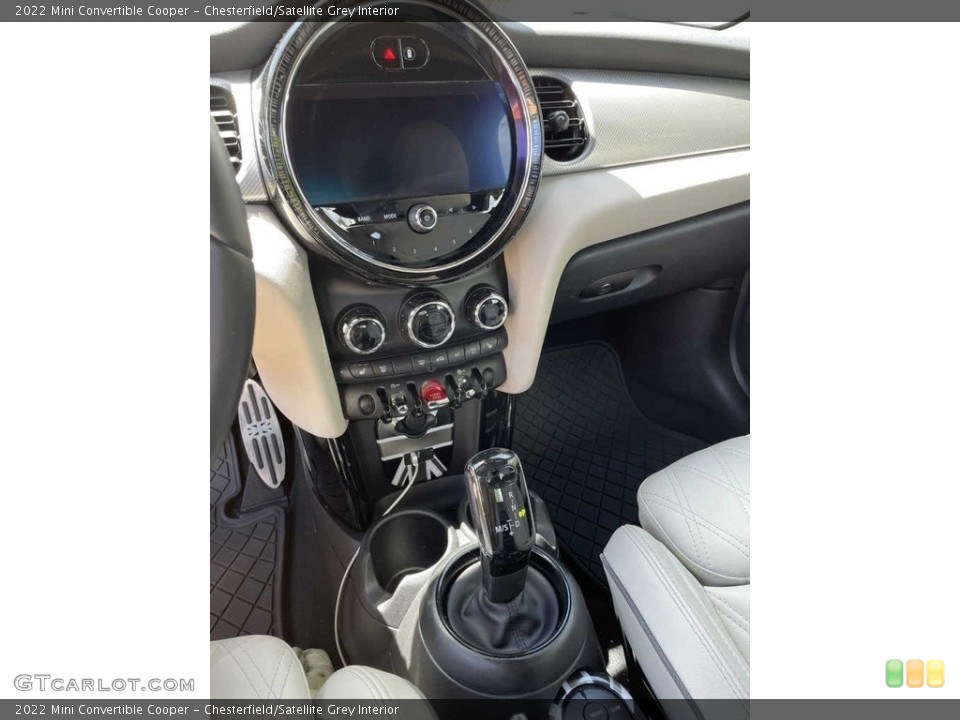 Chesterfield/Satellite Grey Interior Controls for the 2022 Mini Convertible Cooper #144974696