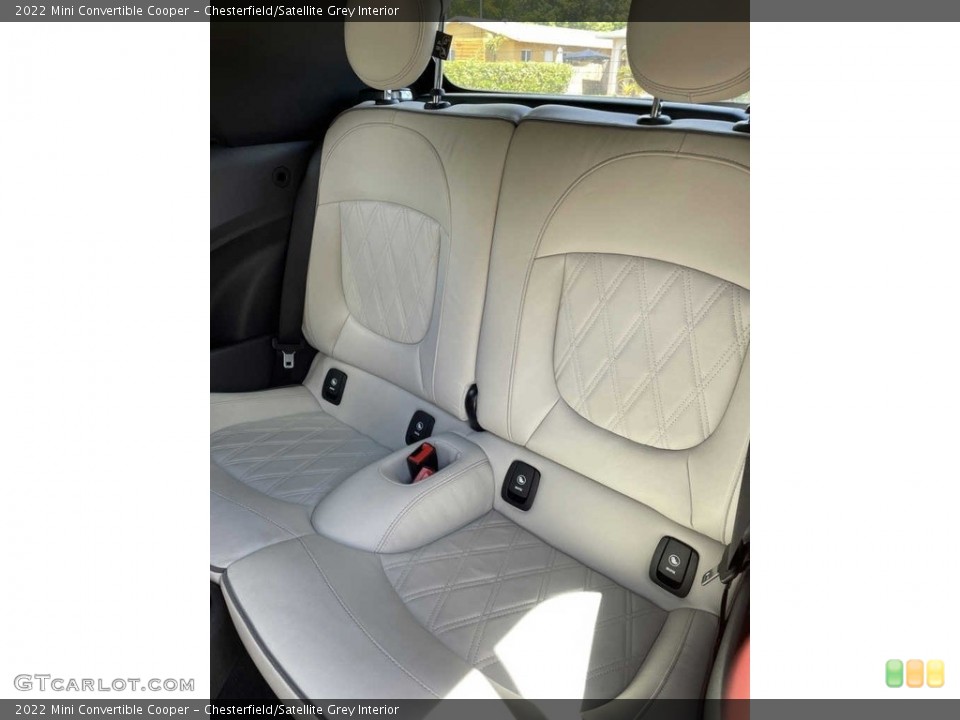 Chesterfield/Satellite Grey Interior Rear Seat for the 2022 Mini Convertible Cooper #144974789