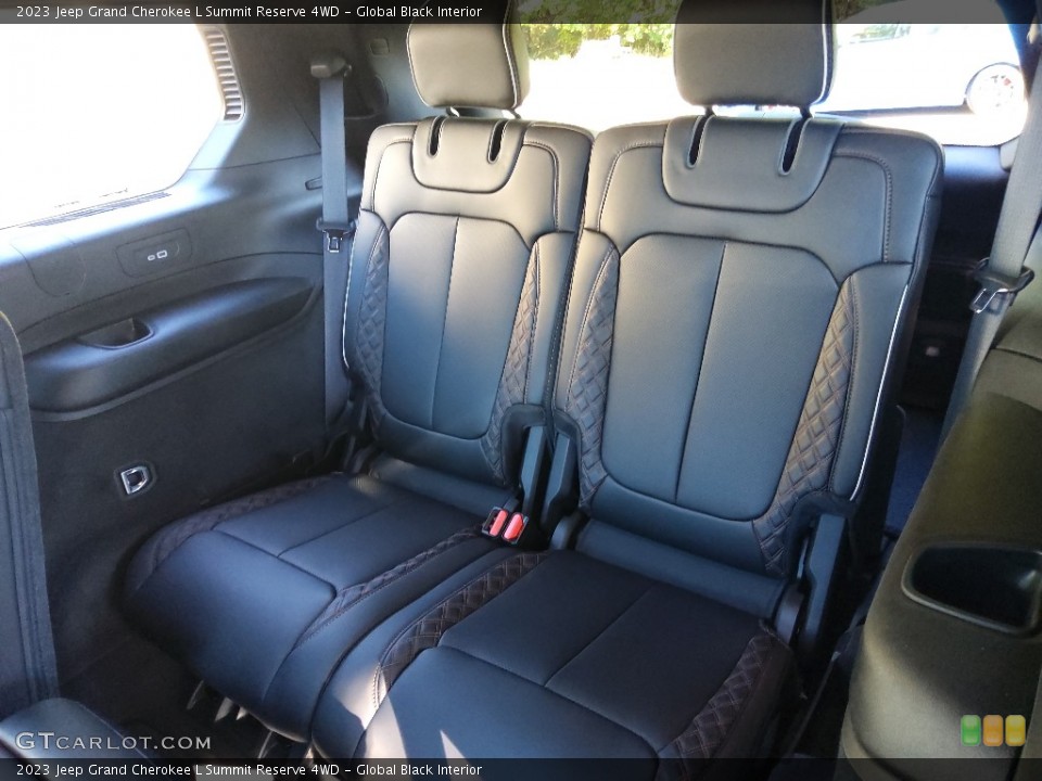 Global Black Interior Rear Seat for the 2023 Jeep Grand Cherokee L Summit Reserve 4WD #144975856
