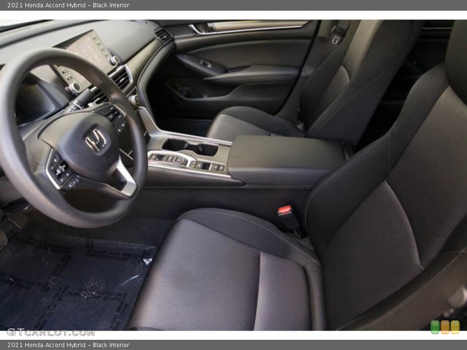 Black Interior Front Seat for the 2021 Honda Accord Hybrid #144977218