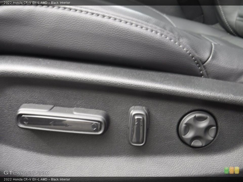 Black Interior Front Seat for the 2022 Honda CR-V EX-L AWD #144977608