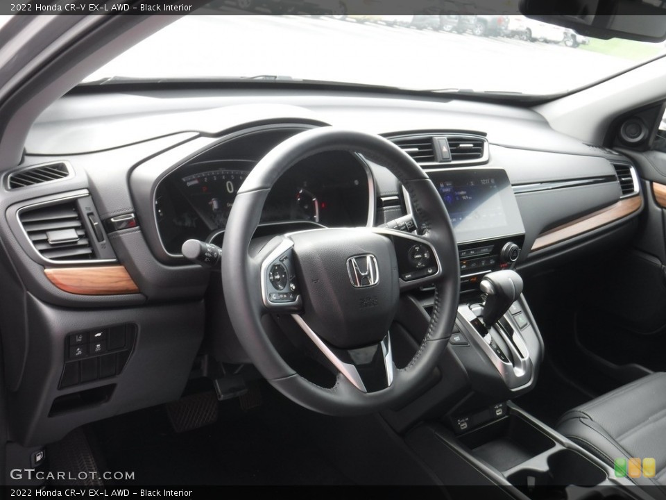 Black Interior Dashboard for the 2022 Honda CR-V EX-L AWD #144977689