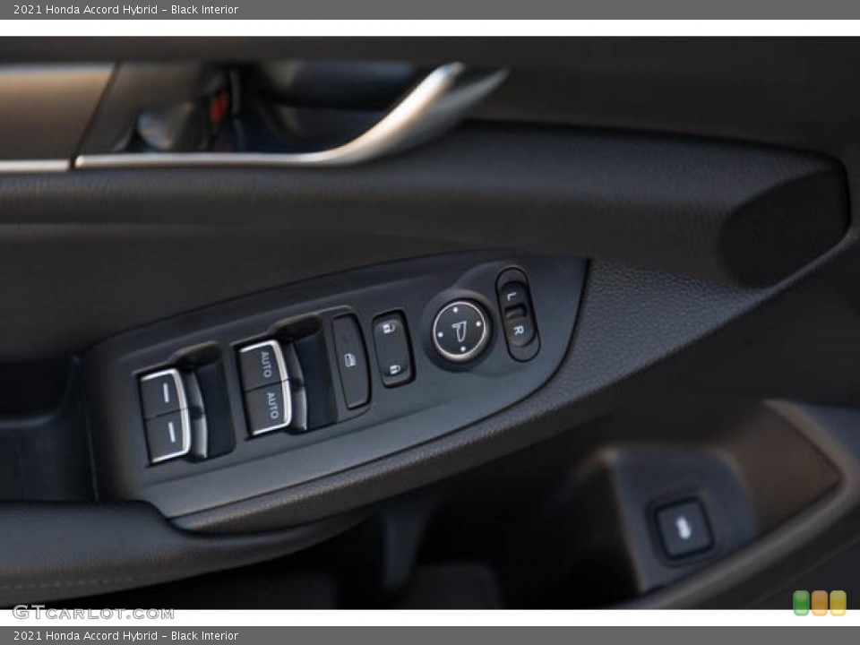 Black Interior Controls for the 2021 Honda Accord Hybrid #144977726