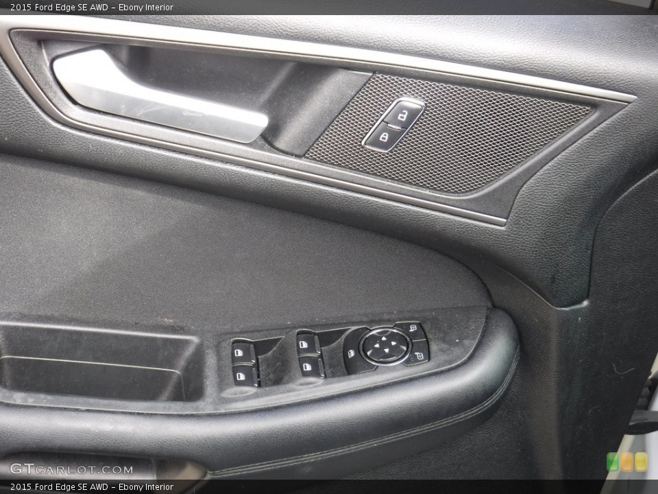 Ebony Interior Door Panel for the 2015 Ford Edge SE AWD #144979588
