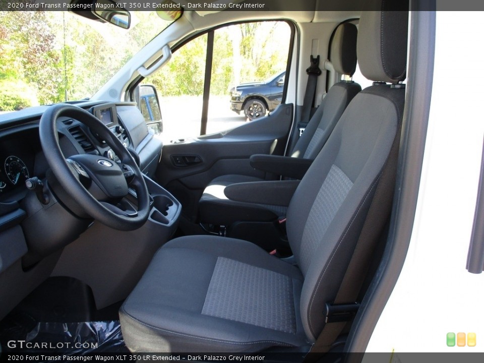 Dark Palazzo Grey Interior Photo for the 2020 Ford Transit Passenger Wagon XLT 350 LR Extended #144981119