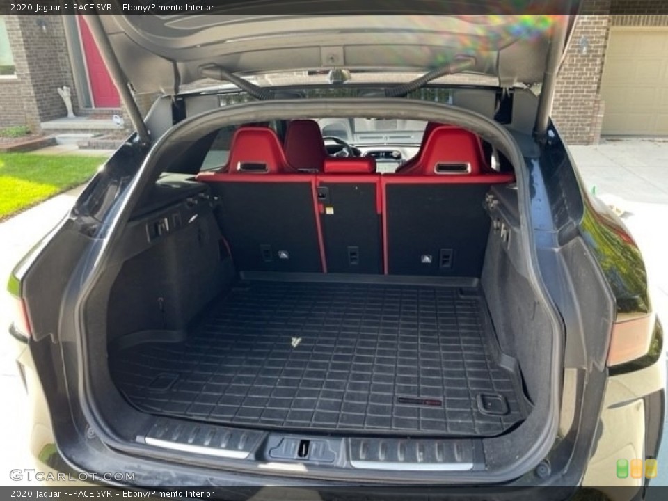 Ebony/Pimento Interior Trunk for the 2020 Jaguar F-PACE SVR #144981185