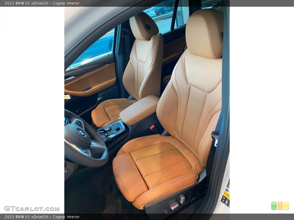 Cognac Interior Front Seat for the 2023 BMW X3 xDrive30i #144982112