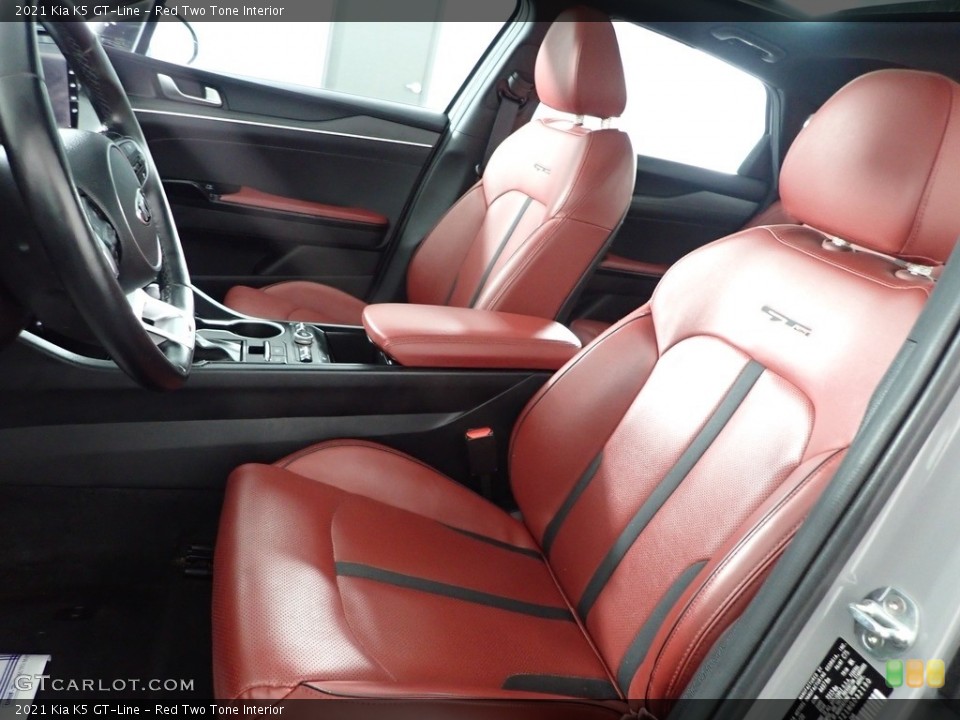 Red Two Tone Interior Photo for the 2021 Kia K5 GT-Line #144984970