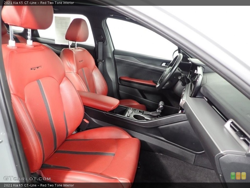 Red Two Tone 2021 Kia K5 Interiors