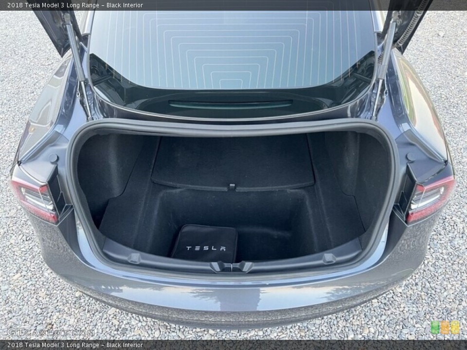 Black Interior Trunk for the 2018 Tesla Model 3 Long Range #144986230