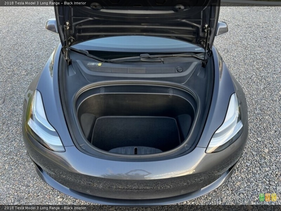 Black Interior Trunk for the 2018 Tesla Model 3 Long Range #144986257