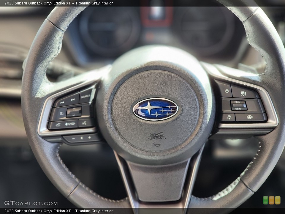 Titanium Gray Interior Steering Wheel for the 2023 Subaru Outback Onyx Edition XT #144989680