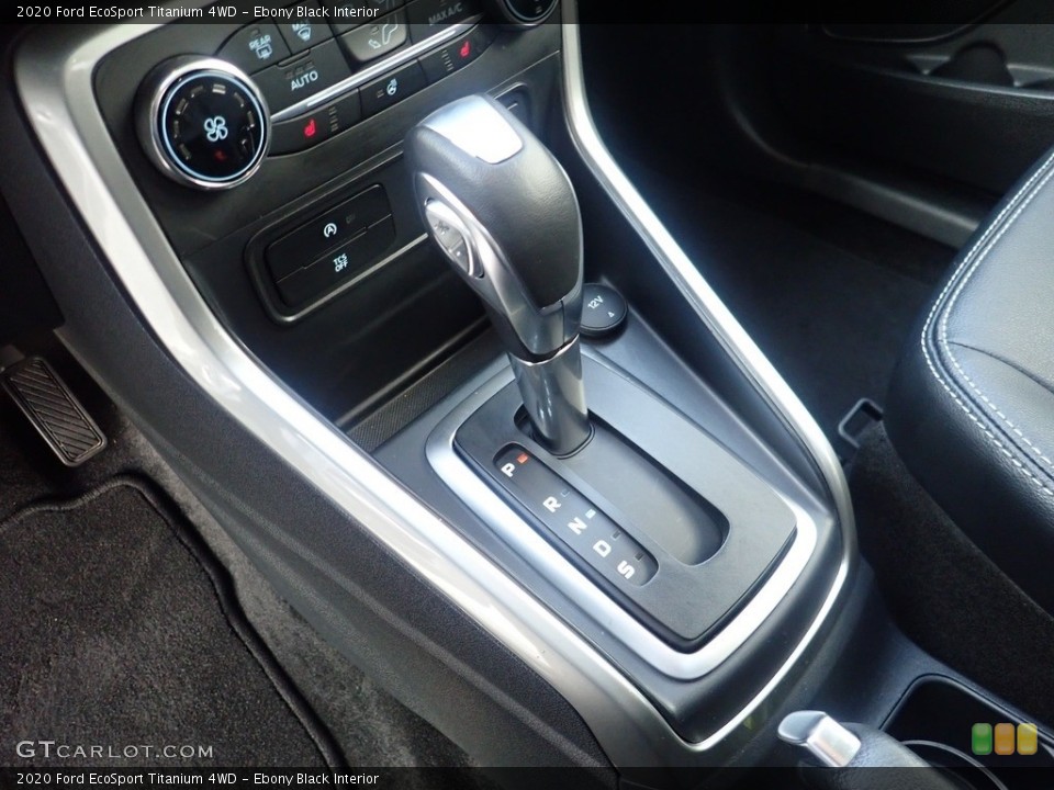 Ebony Black Interior Transmission for the 2020 Ford EcoSport Titanium 4WD #144991529