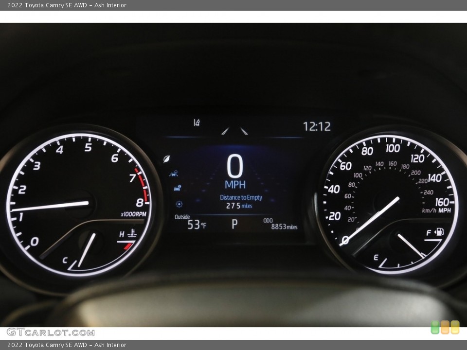 Ash Interior Gauges for the 2022 Toyota Camry SE AWD #144992065