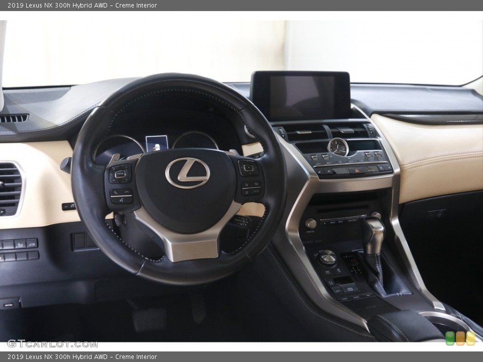 Creme Interior Dashboard for the 2019 Lexus NX 300h Hybrid AWD #144992454