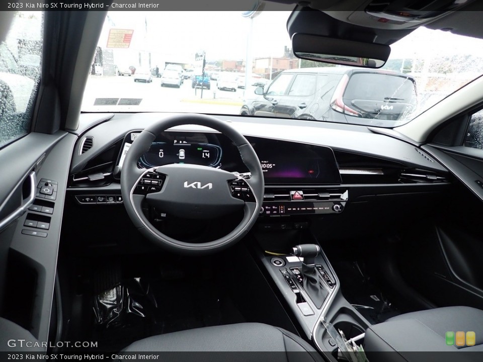 Charcoal Interior Photo for the 2023 Kia Niro SX Touring Hybrid #144992825