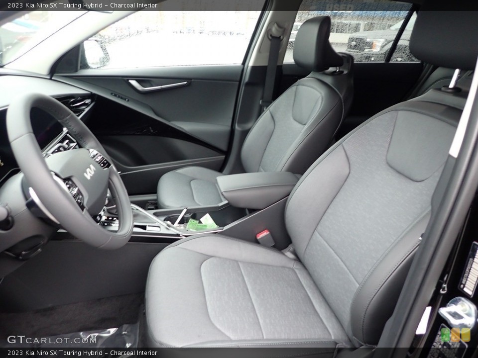 Charcoal Interior Front Seat for the 2023 Kia Niro SX Touring Hybrid #144992847